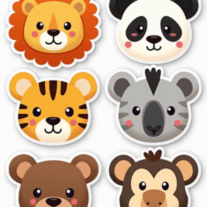 Animals & Wildlife - Sticker Sheet v40